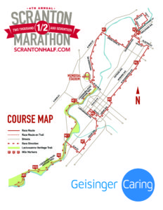 scranton half course marathon